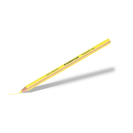 1 - Evidenziatore a Matita Staedtler TextSurfer Dry 12 pz - Giallo 128-64/1