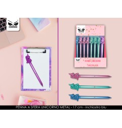 1 - MOOD PENNA A SFERA UNICORNO METAL ST6758