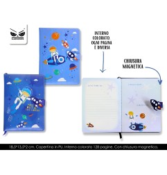 1 - MOOD NOTEBOOK DIARIO SEGRETO ASTRONAUTA ST7045