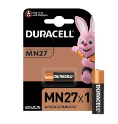 1 - Pila duracell alcalina 12v mn27 conf. da 1 pz