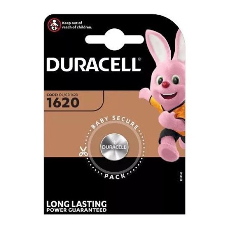 1 - BATTERIA DURACELL LITIO 3V DL/CR 1620 -1PZ