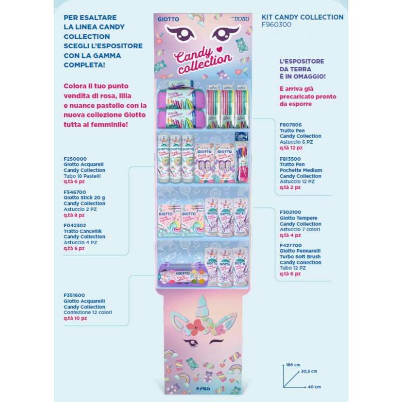 KIT CANDY COLLECTION ASSORTITO F960300