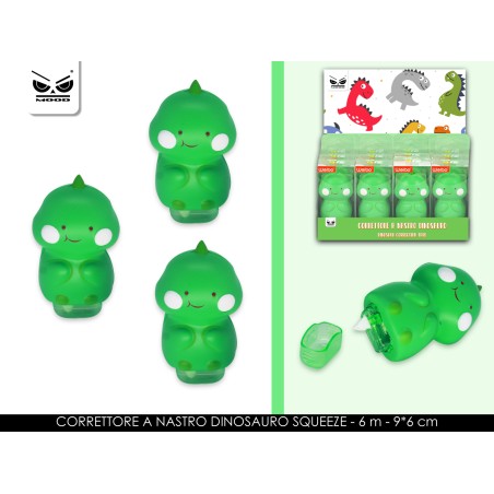 1 - MOOD CORRETTORE A NASTRO DINOSAURO SQUEEZE ST6769