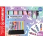 STABILO BOSS ORIGINAL Desk-Set 8 evidenziatori colori pastel Ju Schnee F59592
