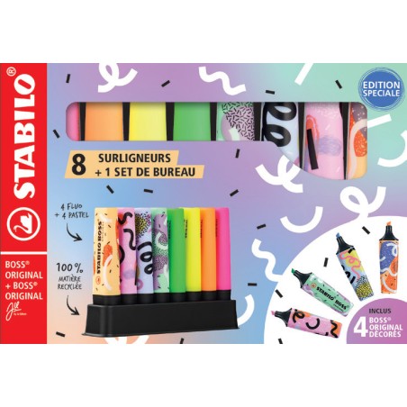 1 - EVID.STABILO BOSS ORIGINAL 8pz by Ju Schnee F59593