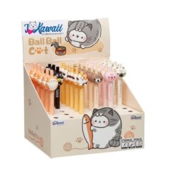 1 - EXPO MATITE INFINITE A SCATTO C/ANIMALETTI -36pz. KAWAII KW3