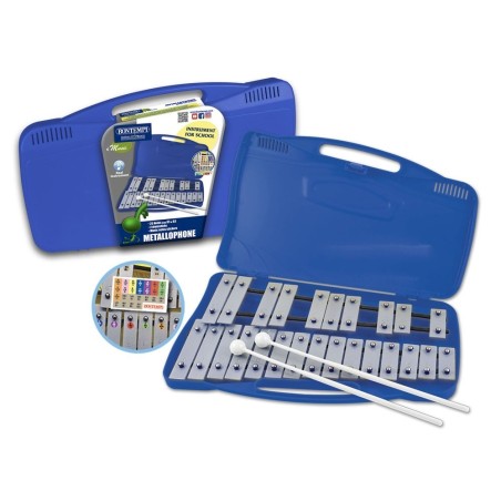 1 - METALLOFONO 25 NOTE PIASTRE ACCIAIO BONTEMPI 55-2530