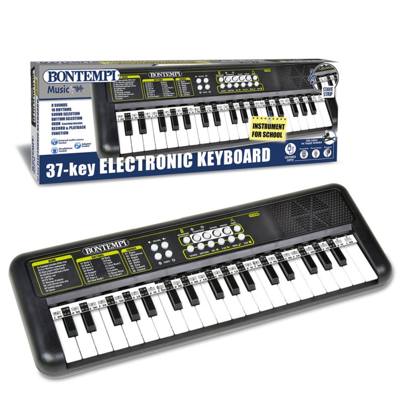 TASTIERA MINI DIGITALE 37 TASTI PASSO MIDI BONTEMPI 15-3700