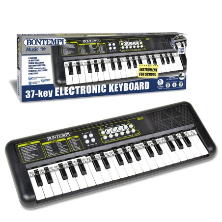 1 - TASTIERA MINI DIGITALE 37 TASTI PASSO MIDI BONTEMPI 15-3700