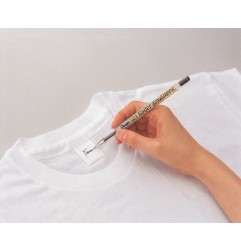 Pentel BN15 penna roller gel per tessuti punta 0.5 mm nera 12 Pz