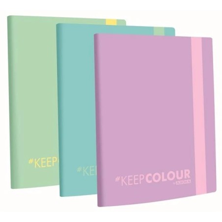ARDA Portalistino Orna KeepColour Pastel - 30 Buste A4 - Colori Pastello Assortiti 0282KCP