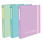 ARDA Raccoglitore 4 Anelli Orna KeepColour Pastel - A4 22x30, Dorso 30 mm, Colori Pastello Assortiti 0280KCP