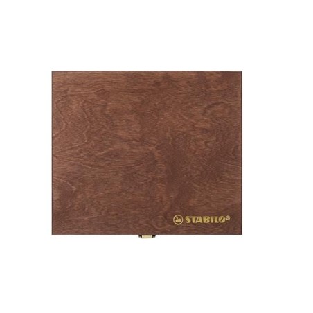 Cassetta in Legno STABILO aquacolor - 36 Matite Colorate Acquerellabili IT1639L