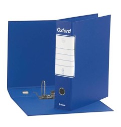 Esselte Registratore d'archivio con custodia commerciale dorso 8 formato commerciale 23x30 blu G83 Oxford 390783050
