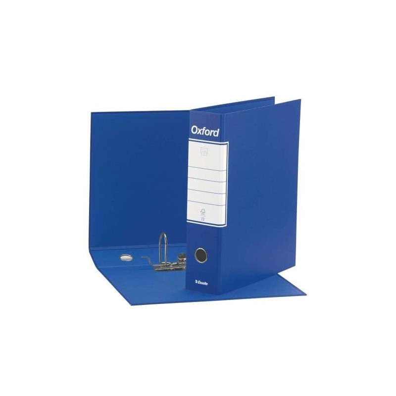 Esselte Registratore d'archivio con custodia commerciale dorso 8 formato commerciale 23x30 blu G83 Oxford 390783050
