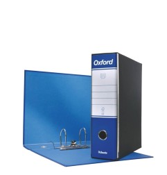 Esselte Registratore d'archivio con custodia commerciale dorso 8 formato commerciale 23x30 blu G83 Oxford 390783050