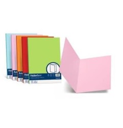 Cartelline Semplici Favini Acqua, Formato 25x34 cm, 200 g/m², Colore Ghiaccio - 50 Pezzi A50U664