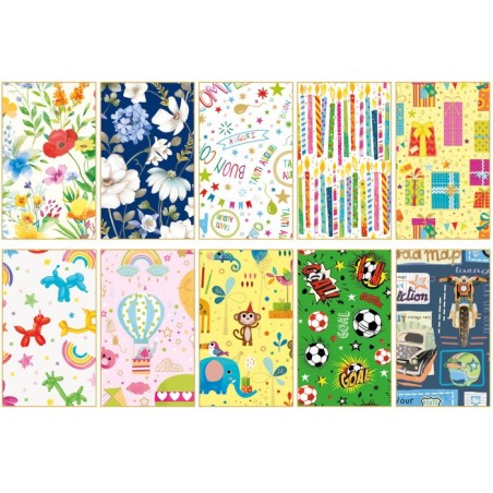 KARTOS 100 fogli Carta regalo generica kids 70x100 18334