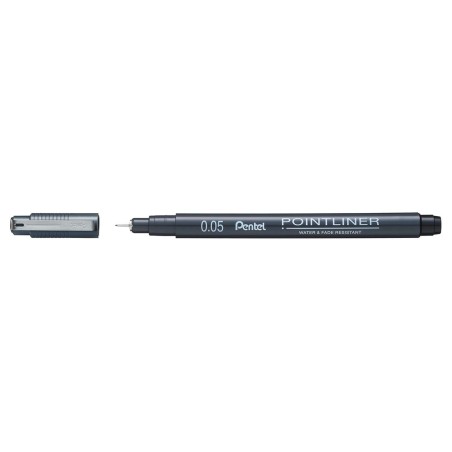 Pentel Pointliner S20P-05A fineliner 0,05 mm nero 12 Pz