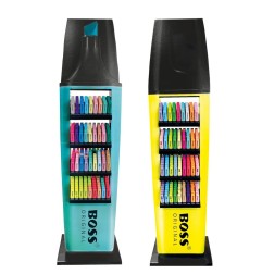 STABILO BOSS ORIGINAL espositore 550 evidenziatori colori assortiti fluorescente pastel naturali IT70/550-6