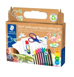 Staedtler Noris Iumbo Craftin Set Set di Attività Manuali con Figure di Carta 61-C4
