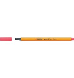 Penna Stabilo point 88/040 Fineliner rosso neon