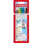8 pezzi Pennarelli Stabilo Pen 68 Brush 568/08-21