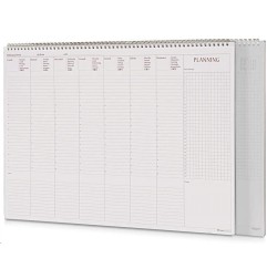 InTempo SOTTOMANO Settimanale da Tavolo Spiralato 35x25 cm - 7767PP