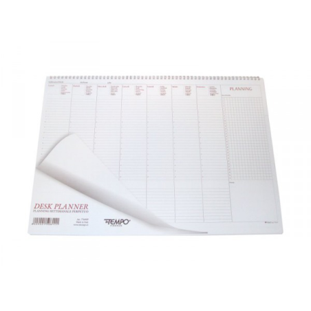 InTempo SOTTOMANO Settimanale da Tavolo Spiralato 35x25 cm - 7767PP