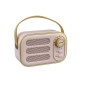 Cassa Bluetooth Retrò Rosa con Funzione Wireless 1394009