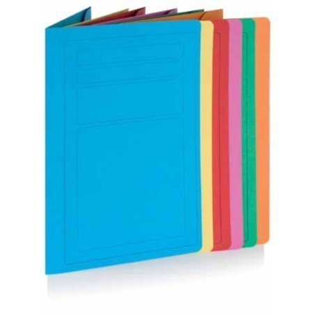 COPERT.MANILLA 3L CON STAMPA -COLOR- ARANCIO -25pz 200GR 0205514/AR