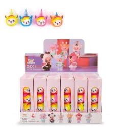 EXPO EVIDENZIATORI TORRE 3 COLORI ANIMALETTI -24pz. KAWAII BK-EV3