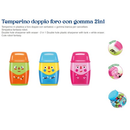 BLUEKOVER EXPO TEMPERAMATITE 2 FORI C/GOMMA -12pz. KAWAII KR972119