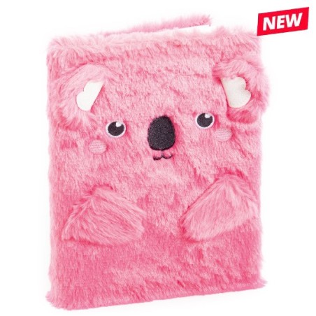 Diario Animal Pelouche formato A5 Rigato soggetti e colori assortiti 32/227