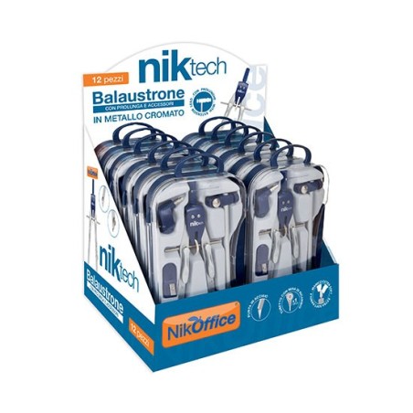 NIKTECH Balaustrone con astuccio mine 48/012