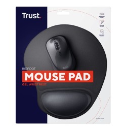 Trust Bigfoot Tappetino per Mouse con Supporto in Gel Ergonomico 16977-06