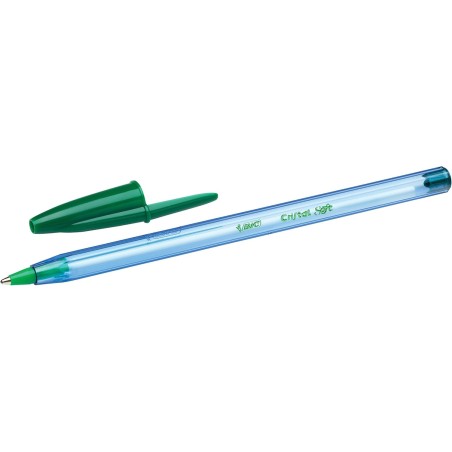 BIC Cristal Soft Penna a Sfera Verde 1,2 mm Confezione da 50 9212191