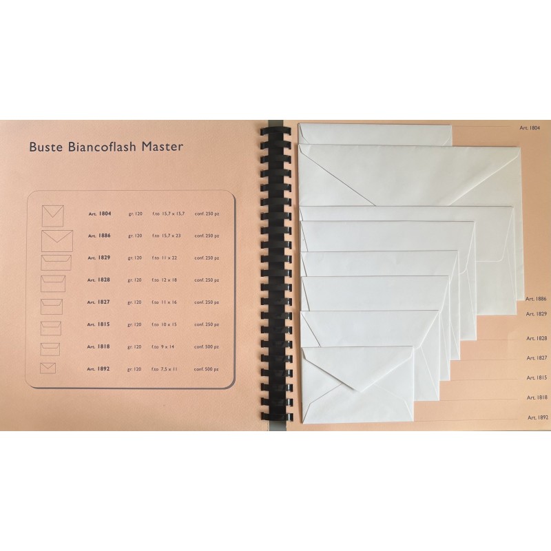 FTC Busta Acquerello Bianco 12x18 cm 120 g/m² 25 Pz 1828-25