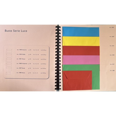 FTC Busta Acquerello Rosso 12x18 cm 120 g/m² 25 Pz 1831-25