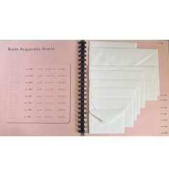 FTC Busta Acquerello Avorio 12x18 cm 120 g/m² 25 Pz 1822-25