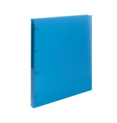 NIKOFFICE Raccoglitore in PPL 4 Anelli d.16mm 22x30 cm Colori Assortiti 01/172-4N