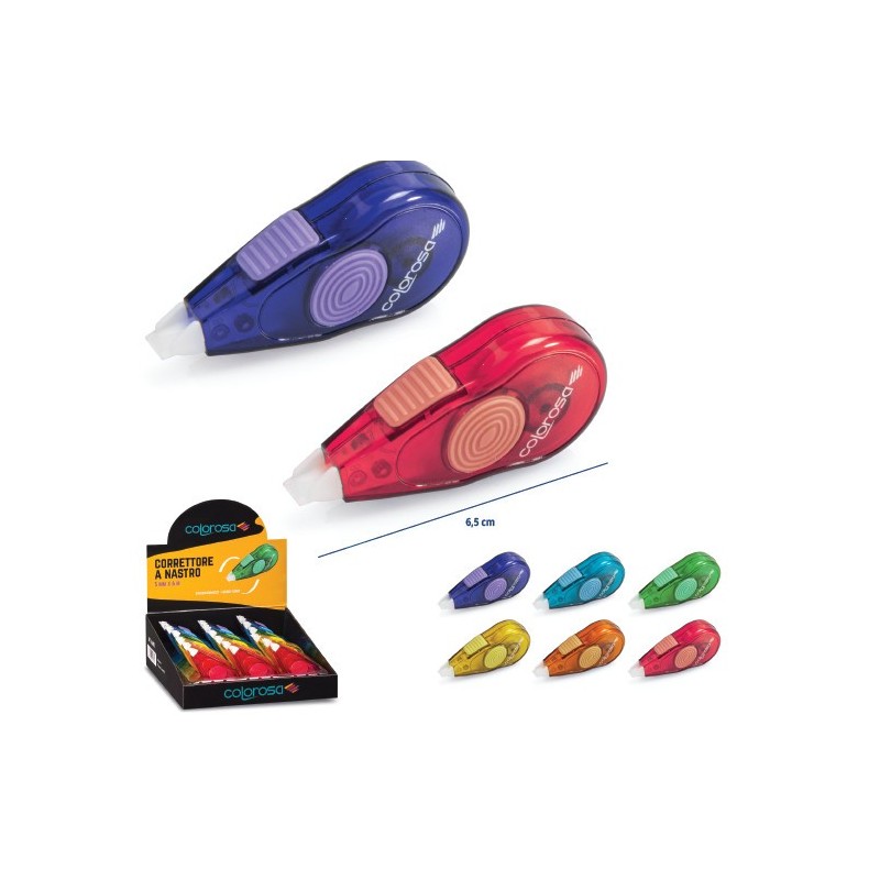 EXPO CORRETTORI A NASTRO COLOROSA 18PZ -360015