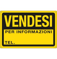 CARTELLO VENDESI 30X20 IN PPL 3344P