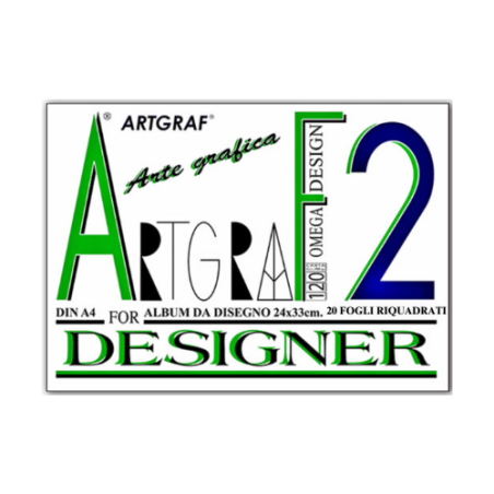 BLOCCO DISEGNO 24x33 20FG 120gr LISCIO SQUADRATO A20S
