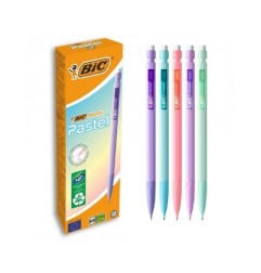 BIC Matic Pastel portamine meccanico 0.7 mm colori assortiti 12 Pz
