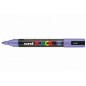 Uni Posca PC-5M Pennarello Marcatore Acrilico a base d'acqua con Punta Conica Media Lilla 6 Pz