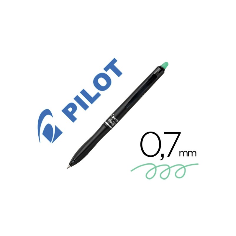 PILOT Frixion Ball Plus 10 penne cancellabili 0.7 mm inchiostro verde 040342