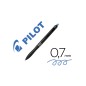 PILOT Frixion Ball Plus 10 penne cancellabili punta media 0,7 mm nero riciclabile 040339