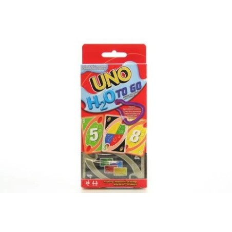 Mattel UNO H2O To Go Gioco di Carte Impermeabile 300181