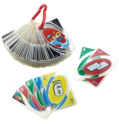 Mattel UNO H2O To Go Gioco di Carte Impermeabile 300181